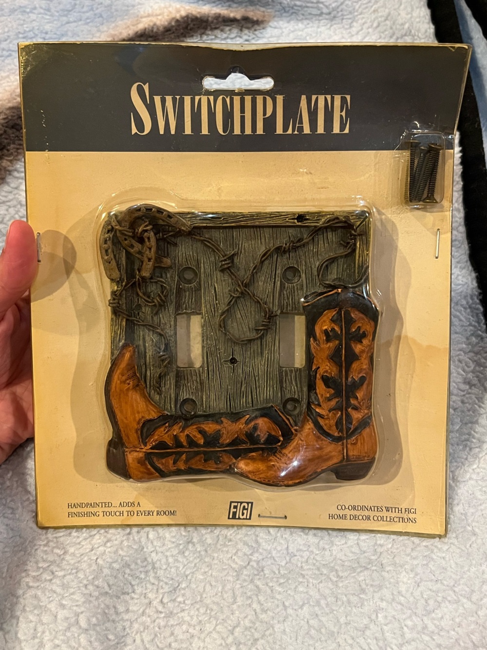 Vintage Rustic Western Wall Switch Plate -
